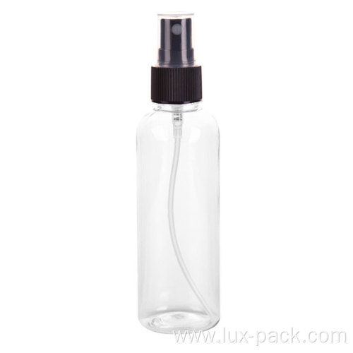 100ml Black mist sprayer plastic bottle cosmetics packaging